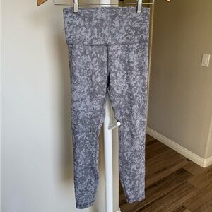 Lululemon Wunder Train High-Rise Tight Summer Shade Ice Grey Multi Womens Size 6